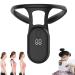 Smart Corrector for Hunchback Smart Back Support Vibration Reminder Corrects Posture Smart Posture Corrector Smart Posture Reminder Corrector Device (Black)
