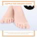 Beavorty Silicone Toe Sleeves Set - 6-Piece Thumb Splint & Toe Spacer Separators for Bunion Correction and Overlapping Toes - Buy Online on GoSupps.com