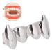 Iced Out Diamond Teeth Grillz | Hip Hop Gold & Silver Tooth Jewelry for Men & Women - Buy Online on GoSupps.com