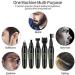 USB Rechargeable 4-in-1 Nose Hair Trimmer for Men - Waterproof Clipper & Facial Hair Groomer - Travel-Friendly Easy Cleansing - Buy Online on GoSupps.com