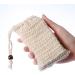PIQIUQIU 5 Pieces Organic Sisal Soap Bags - Foaming Soap Nets (14x9 cm) for Luxury Bathing Experience | Eco-Friendly & International Shipping - Buy Online on GoSupps.com