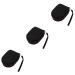 Minkissy 3st razor storage bag carrier bag case for electrical harvest glucosemen glucosemesser travel bag hard drive case mini travel bag Electronic product electrical man Eva