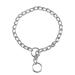 Luckious Stainless Steel Dog Choke Chain Collar Metal Dog Collar Dog Chain Collar - Pet Training and Walking Choker for Medium and Large Dogs (3mm*55cm)