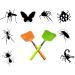 Dewedrt Telescopic Fly Swatters Heavy Duty Flyswatter with Stainless Mosquito Repellent Tool Home Parts Accessories Tools C - Buy Online on GoSupps.com