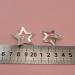 Silver Hollow Star Hair Clips | Set of 10 for Girls and Women - Buy Online on GoSupps.com