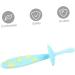 Buy Minkissy Transparent Belly Belt Children's Toothbrush - Manual Milk Tooth Cleaners & Detergent Brush for Kids - Buy Online on GoSupps.com
