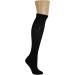 AWB American Made Black Diabetic Knee High Socks - 3 Pairs (Size 9-11) Full Cushioned Sole for Men and Women - Buy Online on GoSupps.com
