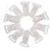 Banziaju Clear Plastic Clip Schnuller Holder | 10PCs Dummy Clips for Crafting Supplies & Tools | Durable Badge Clips for Long-lasting Use - Buy Online on GoSupps.com