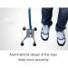 Walking Cane for Men and Women Height Adjustable Aluminum Pole for The Elderly Crutch Support and Stable Additional Scale Old Man Light Stick Suitable for Senior Citizens Outdoors Blue W Holiday - Buy Online on GoSupps.com