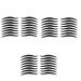 DRESSOOS 240 Pairs Double Eyelid Tape Liner Sticker Reusable Eyeshadow Adesivo Makeup Tape Eyeline Tape Black