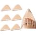 Shoe Toe Filler  3 Pairs Shoe Inserts Reduce Slip Forward Impact Improve Shoes Slightly Too Big for Pumps Flats Sneakers High Heels Men Women Kids (Skin Color)