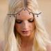 Deladola Boho Crystal Black Rhinestone Head Chain - Festival Hair Jewelry for Women - Buy Online on GoSupps.com