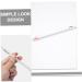 SOIMISS 4 Pi ces Crayon Blanc Yeux pour Eyeliner Kit de Crayons Sourcils Blancs pour Femmes - Buy Online on GoSupps.com