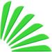 M.SJUMPPER ARCHERY 3 Inch Plastic TPU Fletching Arrows Vanes (51 Pack) - Green for Hunting and Targeting - Buy Online on GoSupps.com