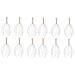 Minkissy 12 pieces massage device shampoo scrubber scalp massage tool hand scrubber manual massage tools haircrubber scalp scrubber scalp massage tool steel and wood
