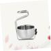 3-Hour Stainless Steel Brush Holder - Razor Stand Set of 3 | Durable Manual Bracket for Eco-Friendly Organization - Buy Online on GoSupps.com
