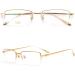 Riccie Men's Multifocal Reading Glasses | Anti-Blue Light | 1.56 Aspherical Resin | Diopters +1.0 to +3.0 | International Shipping - Buy Online on GoSupps.com
