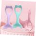 Mikinona Make Up Stencils 2pcs Lengthening Mascara Women Eyeliner Stencils Eye Makeup Tool Blindfold Cosmetic Miss Pads 15x5.7cm - Buy Online on GoSupps.com