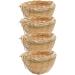 Obelunrp Bird Nest for Wildbird 6pcs 3.9inch Bamboo Woven Nesting Boxes for Wild Birds Hatching Breeding Cave for Parrot Canary or Cockatiel - Buy Online on GoSupps.com