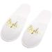 Hotel Disposable Slippers for Bridal Weddings - Stylish Bridesmaid Slippers for Pajama Parties & Decorations - Buy Online on GoSupps.com