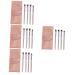 POPETPOP 4 Sets Eye Shadow Brush Set Eyeshadow Makeup Brush Girls Suit Cosmetic Eye Makeup Supplies Powder Applicator Blending Brush Girl's Eyeshadow Brush Tool Wooden Handle