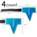 HI FINE CARE Finger Hot and Cold Gel Packs (4 Pack) - Pain Relief for Trigger Finger, Arthritis, Tendonitis, and Joint Fractures - Cryotherapy Therapy Sleeves in Teal - Buy Online on GoSupps.com