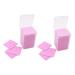 ULTECHNOVO Lot De 400 Lingettes Nettoyantes Pour Ongles En Tissu Non Tiss Rose Tampons Dissolvants Pour Vernis Ongles Gel Et Acrylique Usage Professionnel Et Personnel
