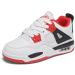 Buy Adoff Basketball Shoes for Kids - Casual Board & Sports Shoes in EU Size 33 - Stylish White & Red | International Shipping Available - Buy Online on GoSupps.com