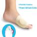Dr.Pedi Gel Bunion Sleeves - Orthopedic Hammer Toe Straightener & Hallux Valgus Corrector with Cushion - Bunion Pads & Splint Protector for Toe Separation - Buy Online on GoSupps.com