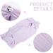 Easy Joy Recovery Suit for Cats - Postoperative Litter Clothing for Wounds & Skin Diseases | E-Collar Alternative - Soft Indoor Pet Outfit (L Purple) - Buy Online on GoSupps.com