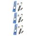 Beaupretty 3Pcs Nose Hair Trimmer Hair Removal Nose Hair Trimming Hair Clipper Cleaning mediumx3pcs as shown x 3pcs