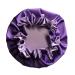 Large Reversible Satin Bonnet - Purple | Curly Hair Protection - Buy Online on GoSupps.com