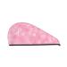 Breast Cancer Awareness Microfiber Hair Towel Soft Super Absorbent Hair Towel Wrap for Women Coral Velvet Quick Dry Hair Cap for Long Curly Short and Thick Hair - Breast Cancer Awareness One Size