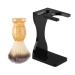 Fomiyes 2 sets of shaving set jack shaving stands for men shaving brush stands shaving brush holder beard holder bearing brush storage stand for razor brush third aisle bracket shave acrylic man
