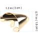 SHERCHPRY 30 Pcs Toe Guards - Durable Designer Shoe Charms for Pointed Shoes & Boots | Metal Shoe Repair Tips - Buy Online on GoSupps.com