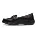 Dr. Comfort Mallory Diabetic Dress Shoes-Easy Off Leather Slip On Diabetic Shoes for Women with Micro-Suede Lining 4.5 Black