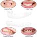 Comioke Prostheses Fake Teeth - 4 Pairs of Temporary Cosmetic Teeth Durable Dentures & Veneers for Enhanced Smile - Buy Online on GoSupps.com