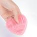 POPETPOP Makeup Brush Cleaning Mat - Pink - 8x8.5cm - Effective Brush Washing Tool for Flawless Makeup - Buy Online on GoSupps.com