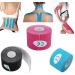 1 roll white kinematics muscle tape elastic cotton tape - Buy Online on GoSupps.com