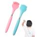 Wubayi back scratch portable expandable non -slip hand massager with a telescopic handle for tickling massage of head back legs and other parts of the body 2 pieces
