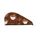 Cute Sloths Bear Relaxing in Coffee Cup Microfiber Hair Towel Soft Super Absorbent Hair Towel Wrap for Women Coral Velvet Quick Dry Hair Cap for Long Curly and Thick Hair