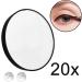 ARAZO 20X Magnifying Mirror - Professional Pocket Vanity for Eye Makeup and Eyebrow Tweezing - Buy Online on GoSupps.com