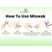 Billion Deals Natural Miswak Chewing Sticks (15pc) for Whiter Teeth - Buy Online on GoSupps.com