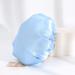 AHENOD Reusable Waterproof Shower Caps for Women - 3 Pack with Double Layers for Hair Protection - EVA Material - 3 Colors - Buy Online on GoSupps.com