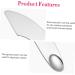 OHPHCALL Makeup Palette Mixer Makeup Spatula Makeup Plate Mixer Makeup Mixing Palette Scraper Stainless Steel - Buy Online on GoSupps.com