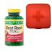 Spring Valley Beet Root 90 Capsules 1000mg Premium Pill Case