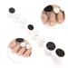 8-Piece Washable Silicone Toe Separator Set | Pedicure Care Tool for Straightening Crooked Toes | Reusable Nail Art Accessories - Buy Online on GoSupps.com