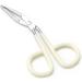 Yutoner Scissors Shaped Eyebrow Tweezers Set - Stainless Steel, Easy Handle, Flat Tip - 4 Pieces - Buy Online on GoSupps.com