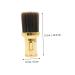 Lurrose Body & Face Bronzer Powder Brush | Hairdressing Cleaning Brush & Scarf | Man Care Supplies - Golden 13.5x6 cm - Buy Online on GoSupps.com