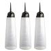 MFUOE 3 Pack Hair Colour Bottle Hair Dye Bottles Applicator Bottles Squeeze Applicator Bottles for Salon and Home(260ml)